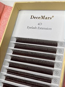 CILIOS DECEMARS 4D 0,07D 8MM MARRON