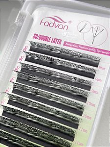 CILIOS 3DW DUPLO FADVAN 0.07D MIX 8MM AO 14MM