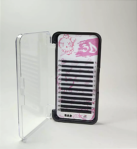 CILIOS 3D TAMANHO D-0.07 MIX 6 AO 13 BAD PINK