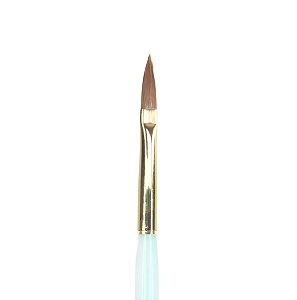 PINCEL ACRILICO HELEN COLOR Nº6 COM TAMPA VERDE