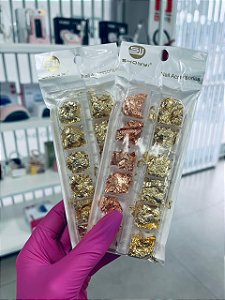 KIT 12 UNIDADES FOLHA DE OURO SHOYYI