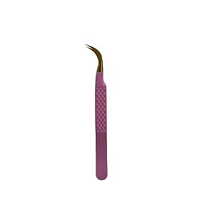 PINÇA DE CILIOS PONTA CURVA FECHADA BEAUTY TOOLS (CURVA LONGA)