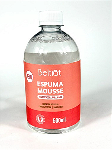 REFIL ESPUMA MOUSSE HIGIENIZADORA PARA MÃOS BELTRAT 500ML