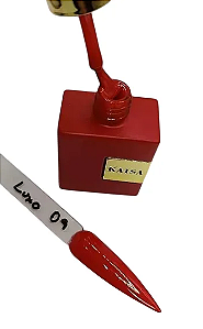 ESMALTE EM GEL TONS VERMELHO Nº09 15ML KAISA