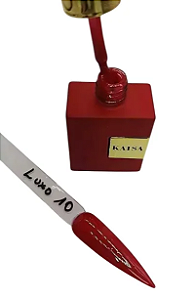 ESMALTE EM GEL TONS VERMELHO Nº010 15ML KAISA