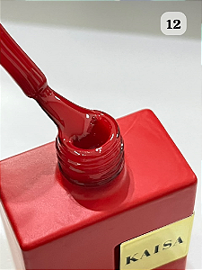 ESMALTE EM GEL TONS VERMELHO Nº12 15ML KAISA