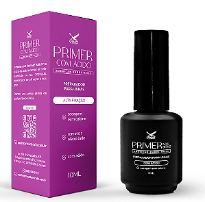 PRIMER COM ACIDO 10ML - AMERICAN BURRS NAILS