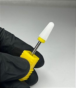 BROCA DE CERAMICA AMARELA UMBRELLA BELLA ROSA
