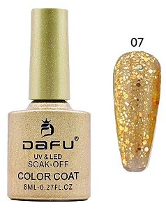 ESMALTE EM GEL COLEÇÃO RIO DE OURO Nº07 8ML DAFU