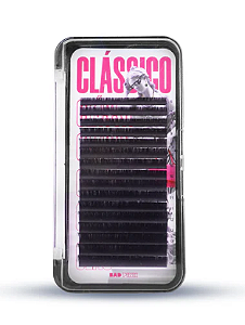 CILIOS CURVATURA D ESPESSURA 0.07 MIX 6 AO 14 4D BAD PINK