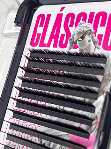 CILIOS CURVATURA "L" ESPESSURA 0.07 MIX 7 AO 14 4D BAD PINK