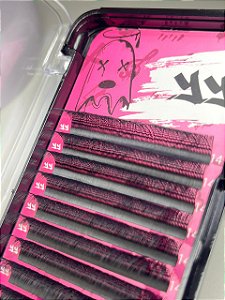 CILIOS YY CURVATURA "D" ESPESSURA 0.07 14MM BAD PINK