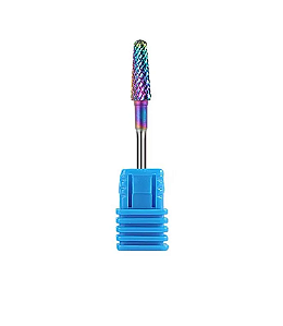 BROCA TUNGSTENIO CÔNICA FINA TOPO REDONDO AZUL