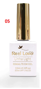 ESMALTE EM GEL COLEÇÃO "A5" 10ML REAL LOVE
