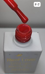 ESMALTE EM GEL COLEÇÃO "F7" 10ML REAL LOVE