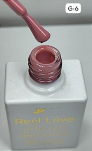 ESMALTE EM GEL COLEÇÃO "G6" 10ML REAL LOVE