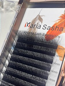 CILIOS PRETO 5D 0,07M 14MM MARIA SASHA