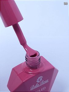 ESMALTE EM GEL COLEÇÃO DIAMANTE Nº30 BELLA ROSA 20ML
