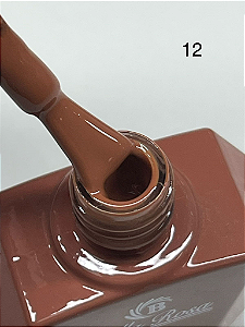 ESMALTE EM GEL COLEÇÃO DIAMANTE Nº12 BELLA ROSA 20ML