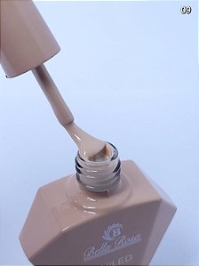 ESMALTE EM GEL COLEÇÃO DIAMANTE Nº09 BELLA ROSA 20ML