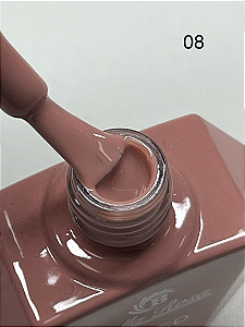 ESMALTE EM GEL COLEÇÃO DIAMANTE Nº08 BELLA ROSA 20ML