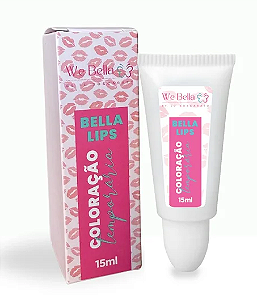 BELLA LIPS COLORAÇÃO TEMPORARIA WE BELLA 15ML