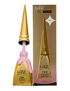 TOP COAT NUDE PINK UZE NAILS 12ML