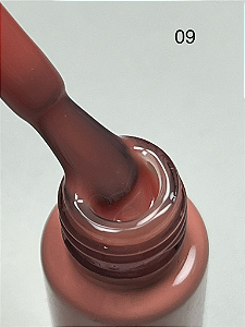 ESMALTE EM GEL Nº09 3 EM 1 BASE/ESMALTE/TOP COAT REAL LOVE 5ML