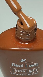 ESMALTE EM GEL TONS MARRONS Nº01 REAL LOVE 10ML