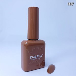 ESMALTE EM GEL DEGRADE PERFEITO TONS MARROM DAFU 10ML Nº07