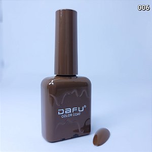 ESMALTE EM GEL DEGRADE PERFEITO TONS MARROM DAFU 10ML Nº06