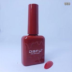 ESMALTE EM GEL DEGRADE PERFEITO TONS VERMELHO DAFU 10ML Nº08