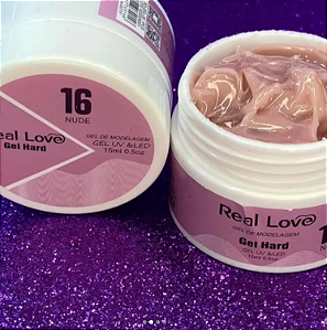 GEL HARD REAL LOVE 16 NUDE 15 ML