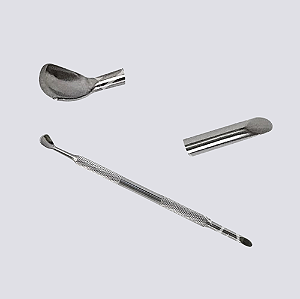 ESPATULA DE METAL EMPURRADOR RASPADOR REAL LOVE