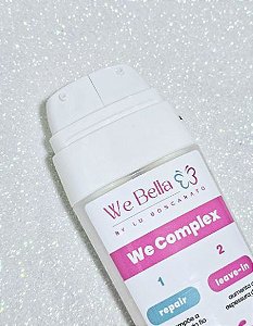 KIT WE COMPLEX PASSO 1 REPAIR E PASSO 2 LEAVE-IN WE BELLA 30G