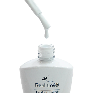 ESMALTE EM GEL TONS BRANCO Nº01 REAL LOVE 10ML