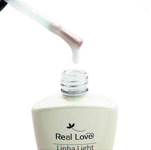 ESMALTE EM GEL TOM HOLOGRÁFICO Nº03 REAL LOVE 10ML
