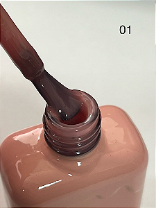 ESMALTE EM GEL TONS DE NUDE DAFU 10ML Nº01
