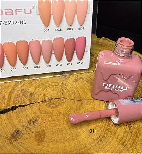 ESMALTE EM GEL TONS DE NUDE DAFU 10ML Nº011