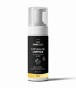 ESPUMA DE LIMPEZA PARA EXTENSÃO DE CILIOS 50ML UNILASHES