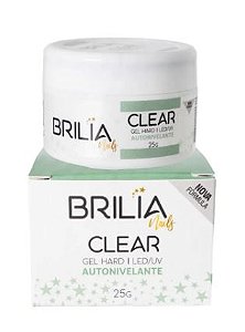 GEL CLEAR AUTONIVELANTE HARD 25G BRILIA NAILS