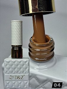 ESMALTE EM GEL D&Z COLEÇÃO CACAU LUXO Nº04
