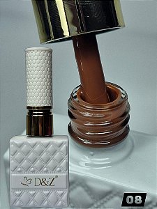 ESMALTE EM GEL D&Z COLEÇÃO CACAU LUXO Nº08