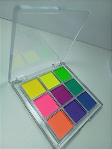 PALETA DE CORES NEON - KAISA GRADIENT POW DER 9 CORES