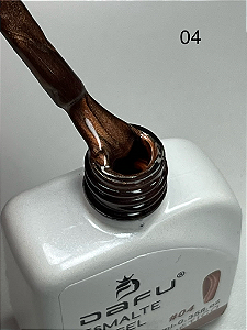 ESMALTE EM GEL DAFU MAGNETICO TONS MARRON N°04 DAFU 10ML