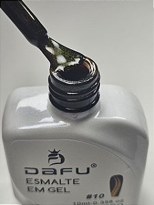 ESMALTE EM GEL DAFU MAGNETICO TONS MARRON N°010 DAFU 10ML