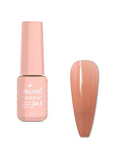 ESMALTE EM GEL Nº07 3 EM 1 BASE/ESMALTE/TOP COAT REAL LOVE 5ML