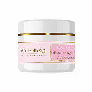 MASCARA DE ARGILA VERDE WE BROWS - WE BELLA 60G