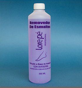 REMOVEDOR DE ESMALTES LORE PÉ