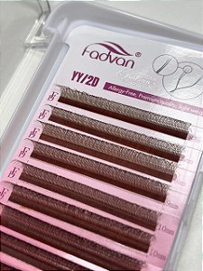 CILIOS YY/2D FADVAN 0,07D MIX 8MM AO 12MM MARROM